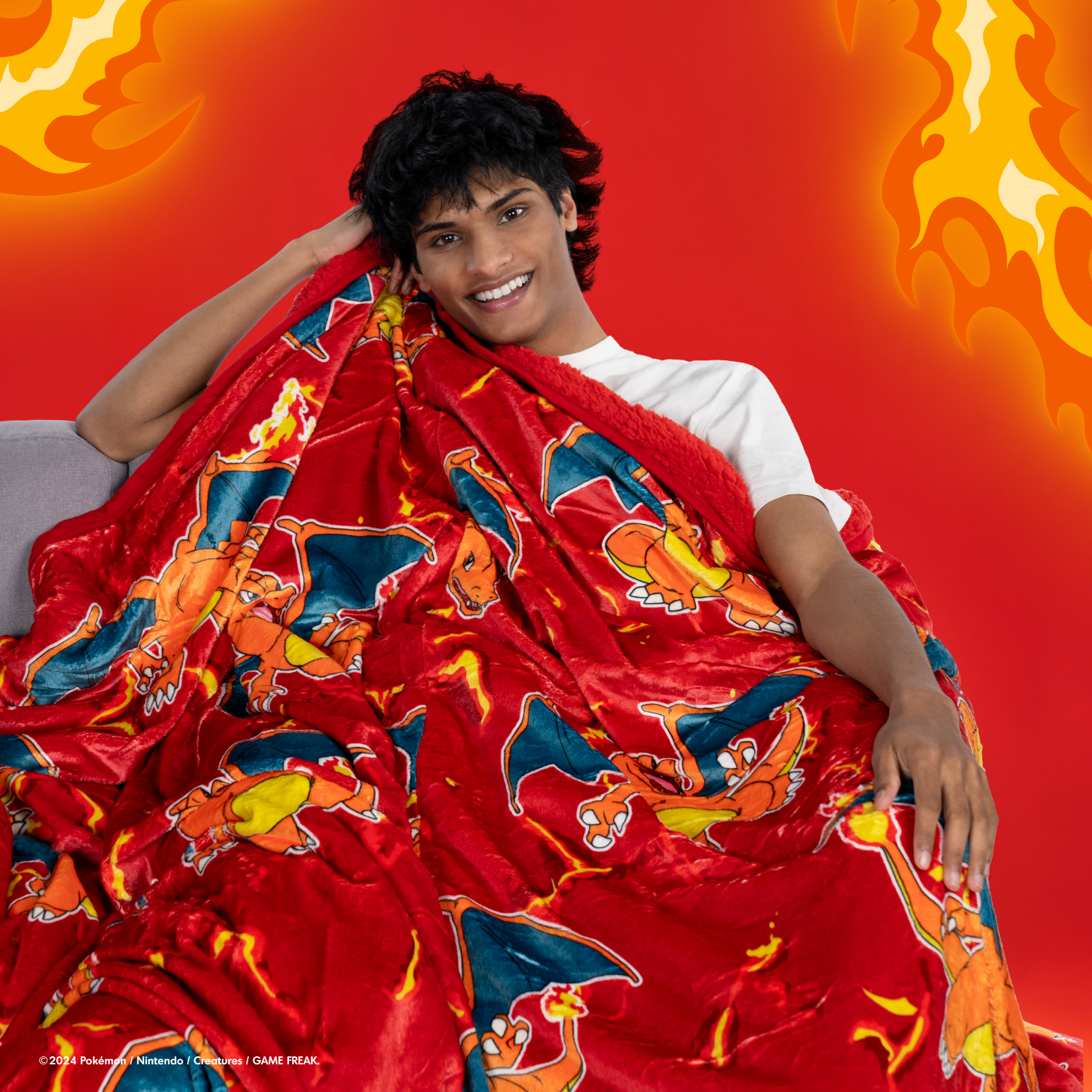 charizard pokemon card blanket Pokémon Charizard – The Oodie Canada