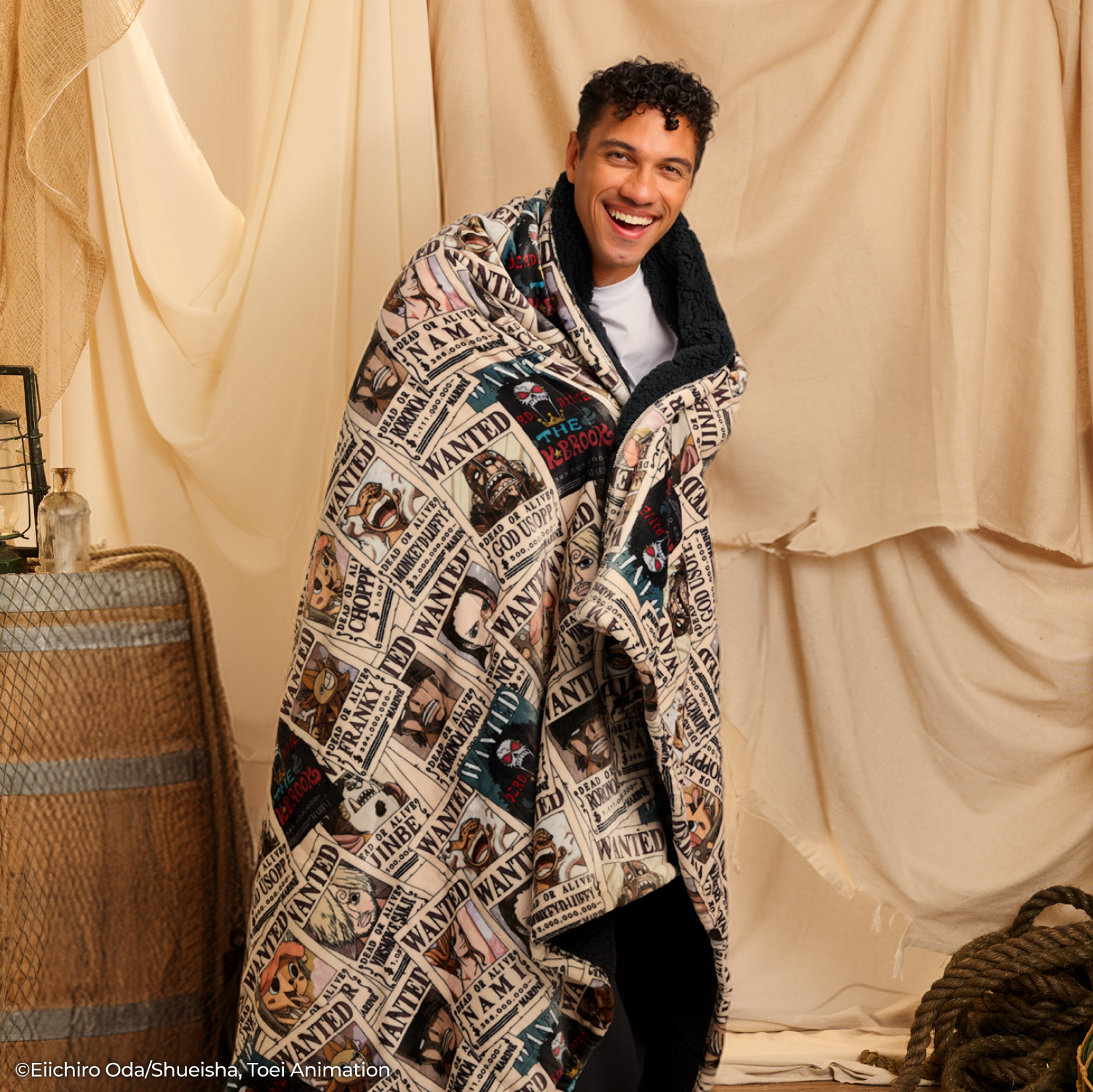 ONE PIECE Wanted Poster Sherpa Blanket Licensed – The Oodie Canada