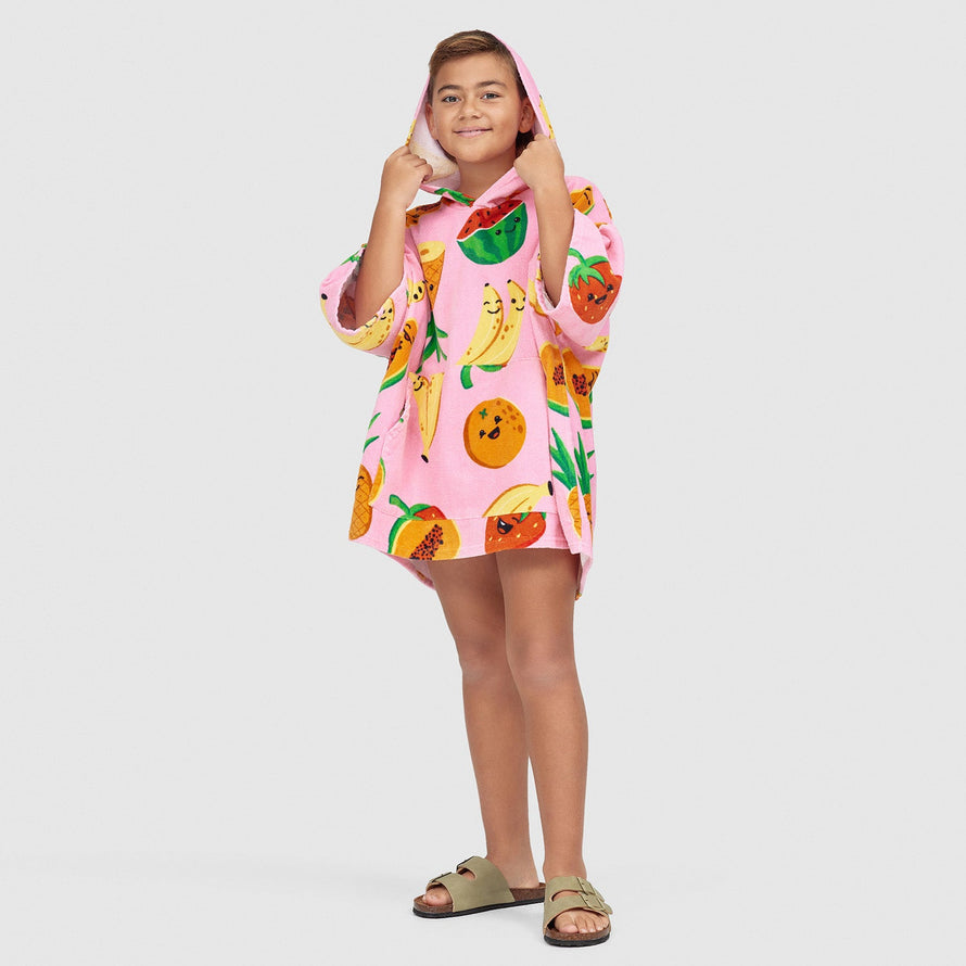 Fruit Faces Kids Beach Oodie