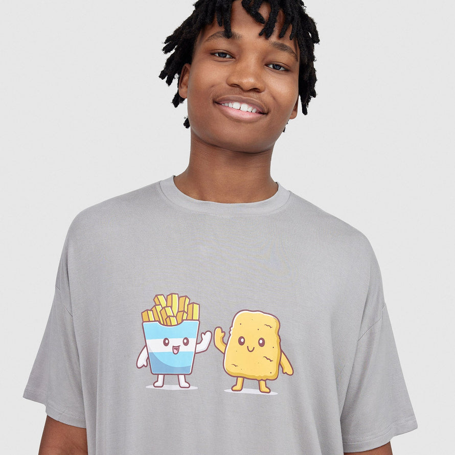 Chicken Nuggets & Fries Unisex Sleep Set