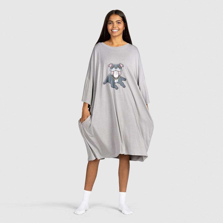 Staffy Oodie Sleep Tee