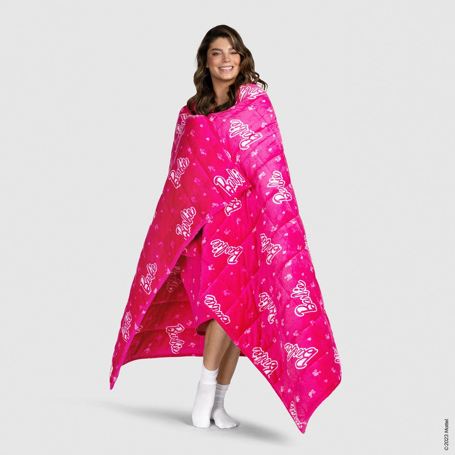 Barbie™ Oodie Weighted Blanket
