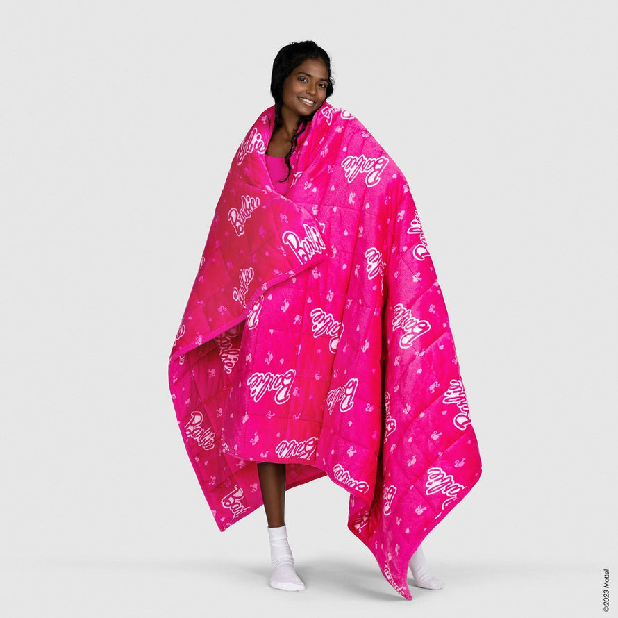 Barbie™ Oodie Weighted Blanket