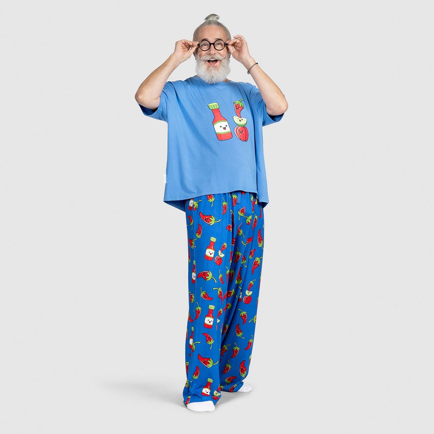 Hot Sauce Unisex Long PJ Set