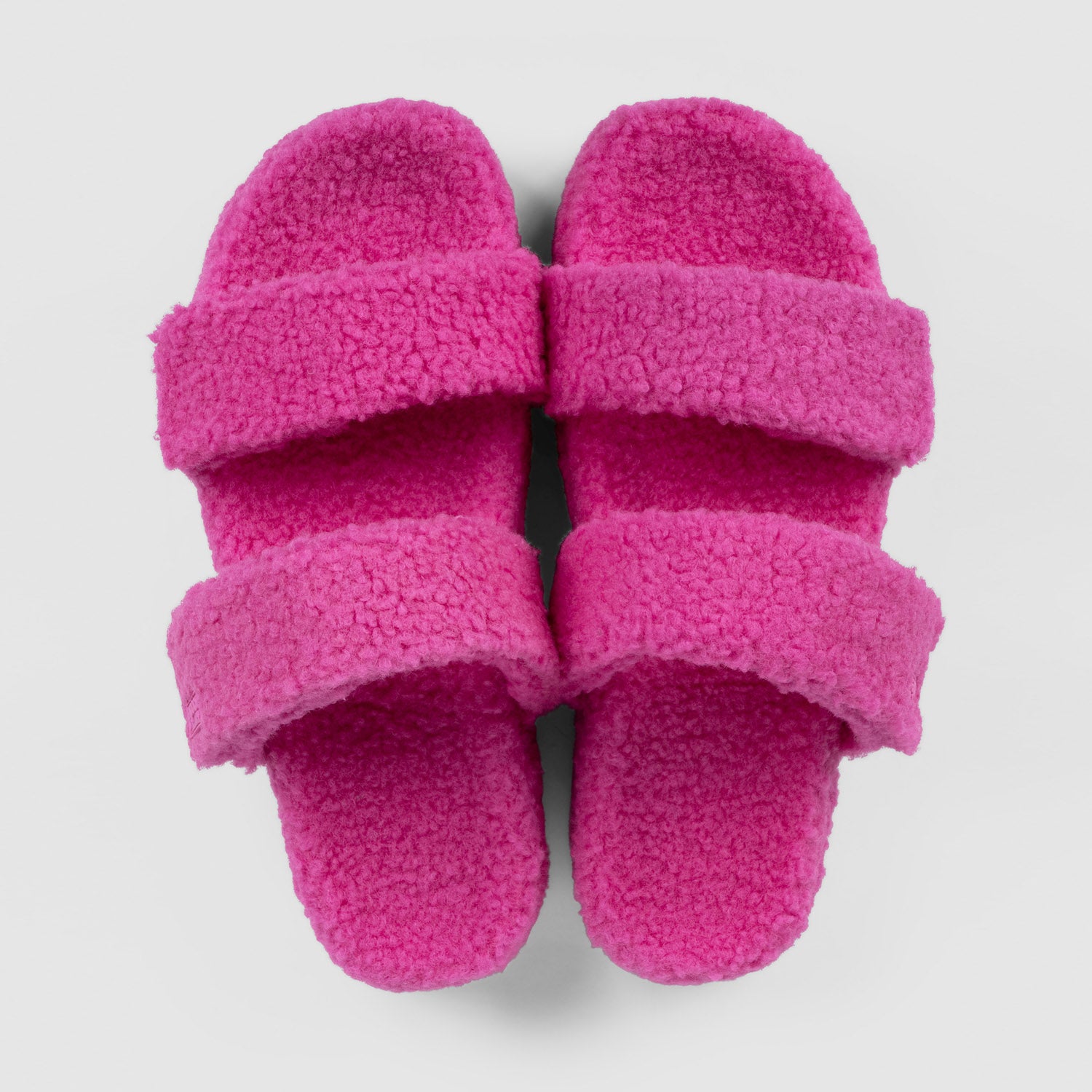 Pink Two Strap Sherpa Platform – The Oodie Canada