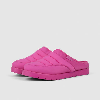 Pink Puffer Slip On