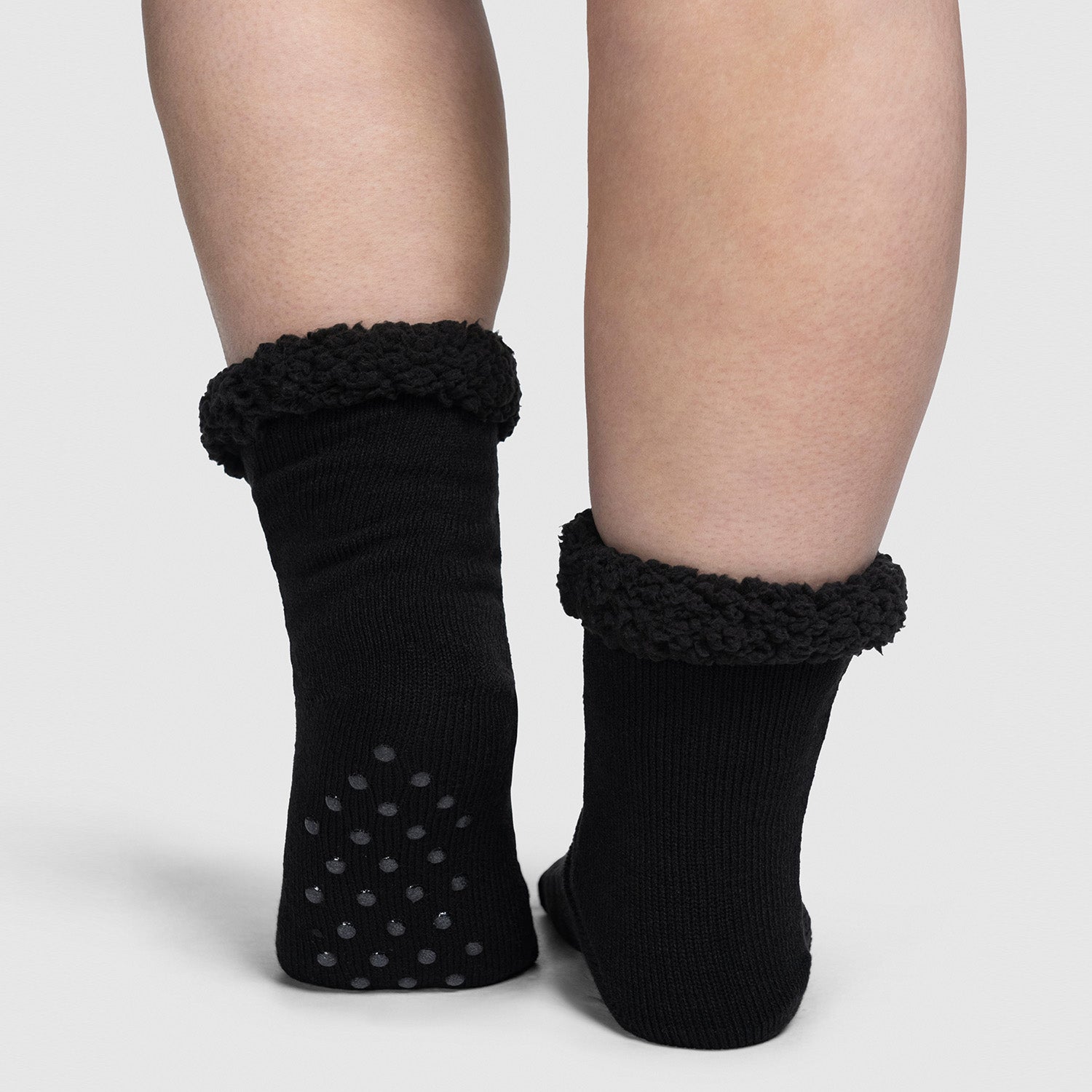 All Black Sherpa Socks – The Oodie Canada