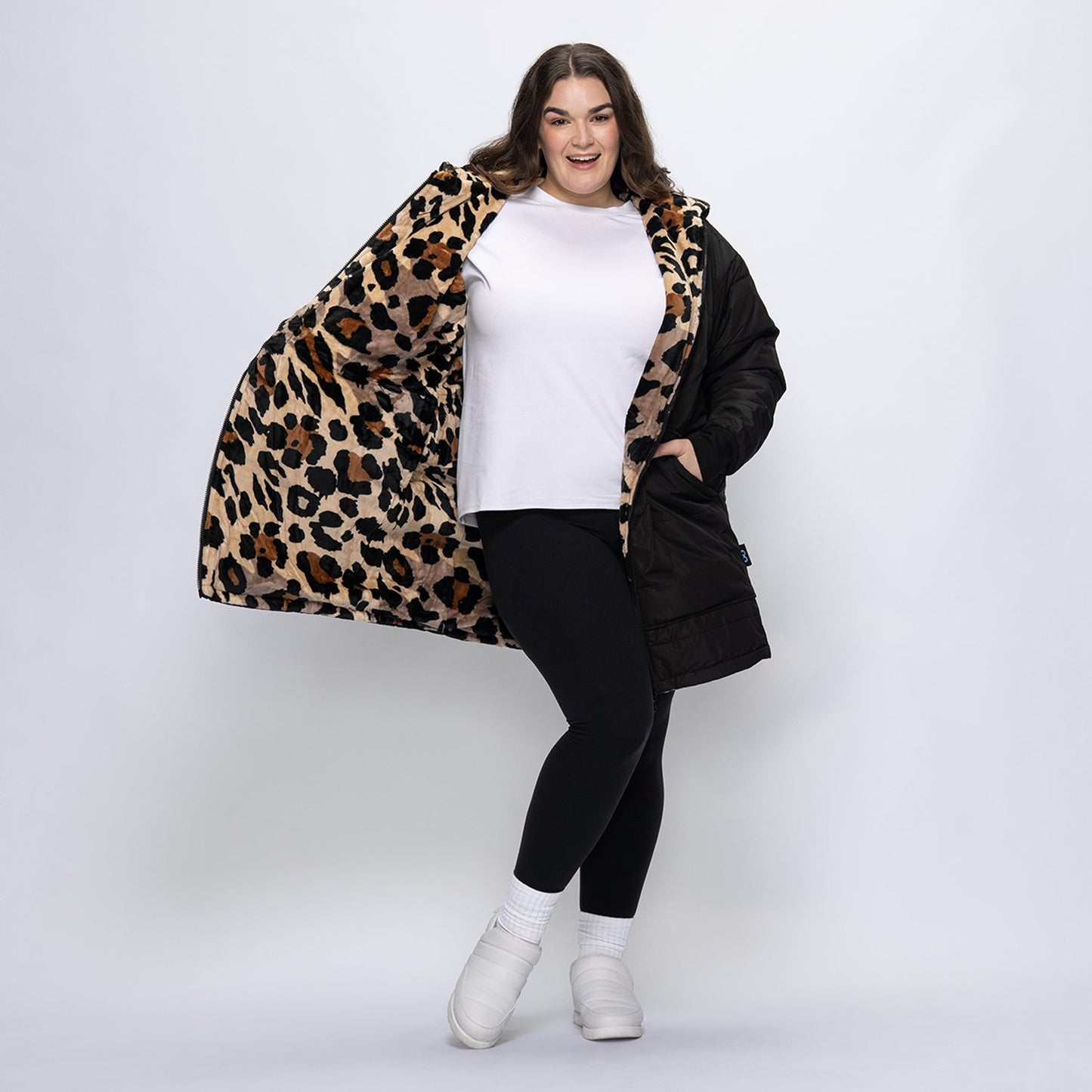Black/Leopard