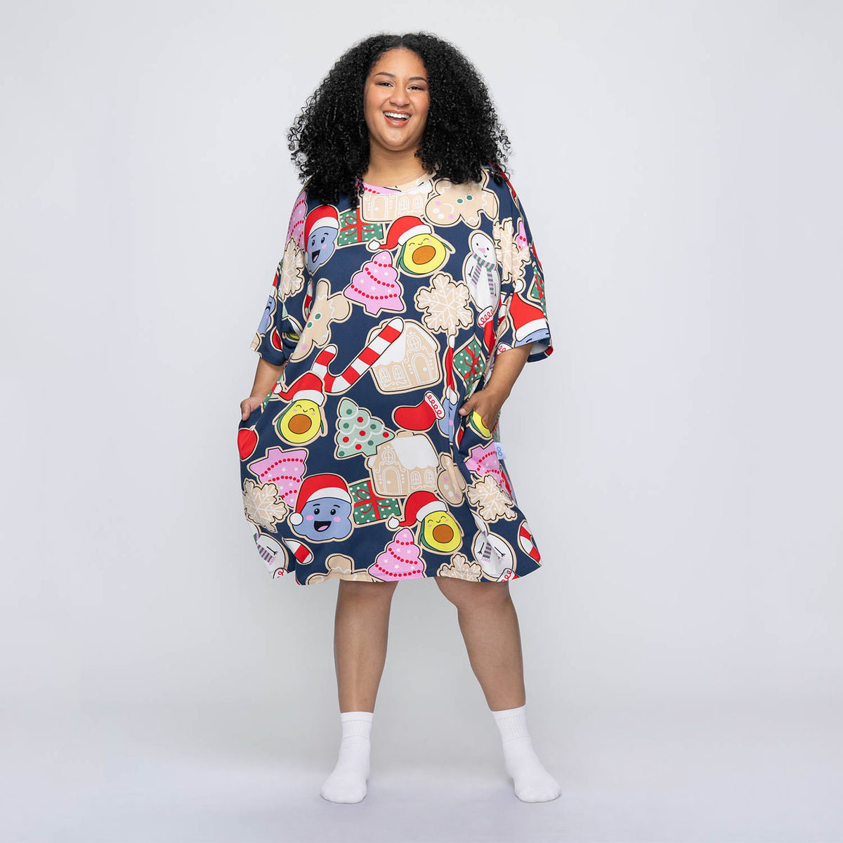 size: Aisha is 5’3” wearing a size OSFM