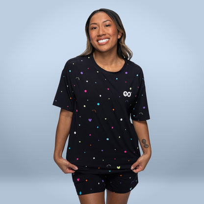 size: Sonya is 5’3” wearing a size S/M