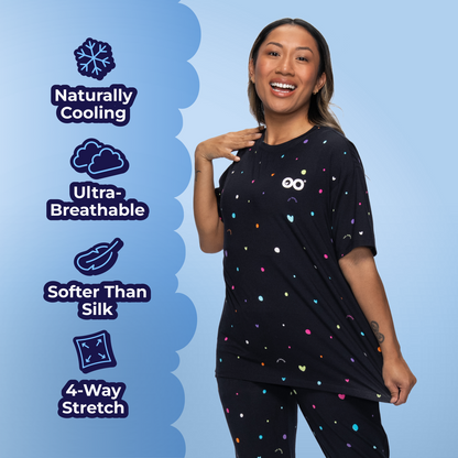 size: Sonya is 5’3” wearing a size S/M