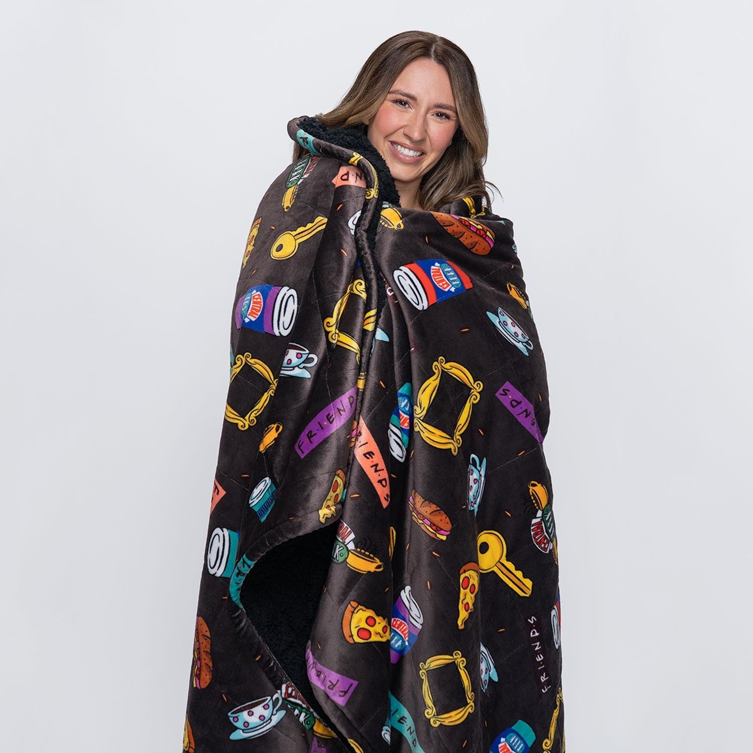Friends Icon Sherpa Blanket Licensed – The Oodie Canada