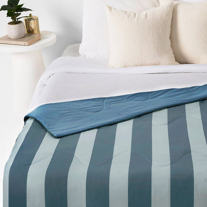 Green/Navy Stripe