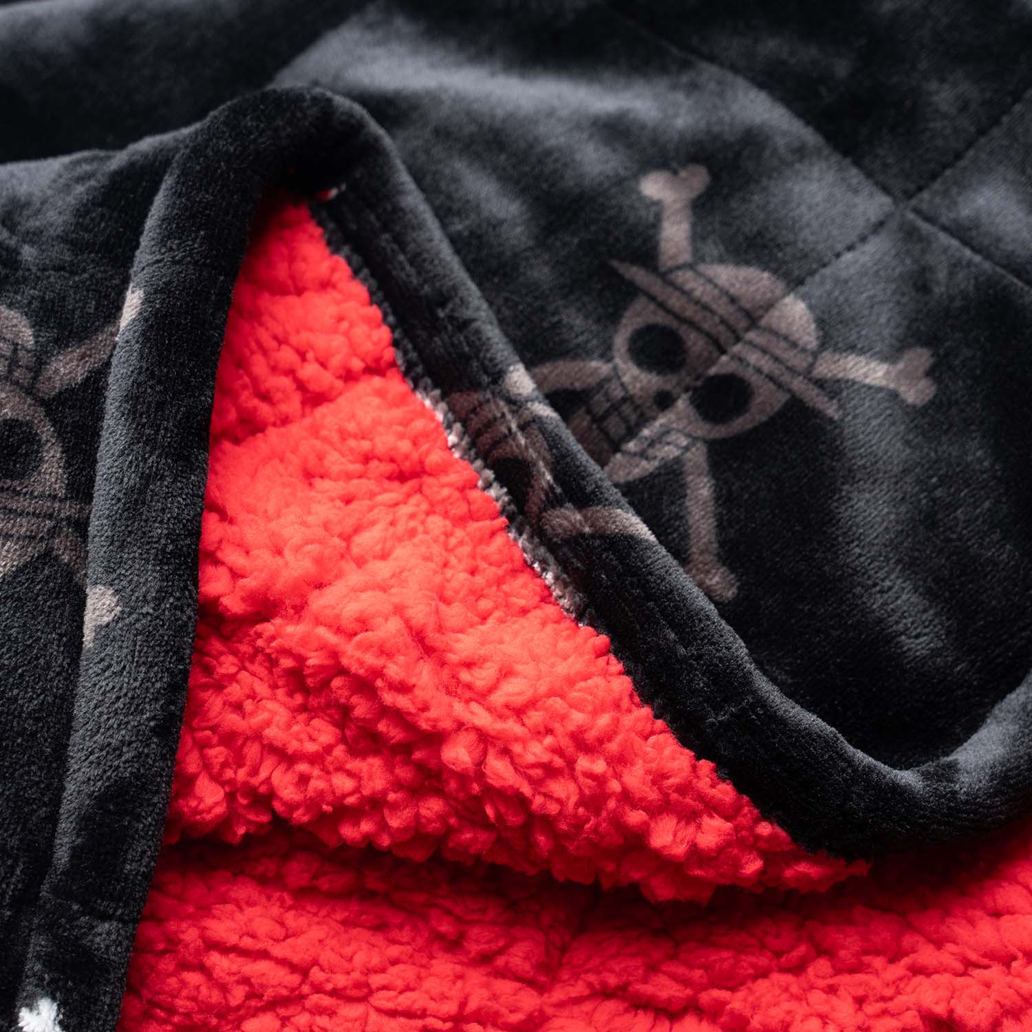 One Piece Luffy Sherpa Blanket Licensed – The Oodie Canada