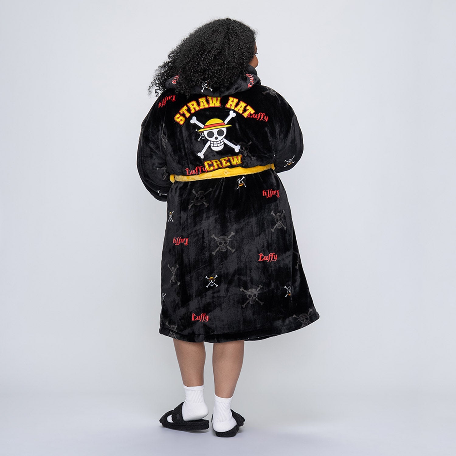 One Piece Luffy Sherpa Robe Licensed – The Oodie Canada