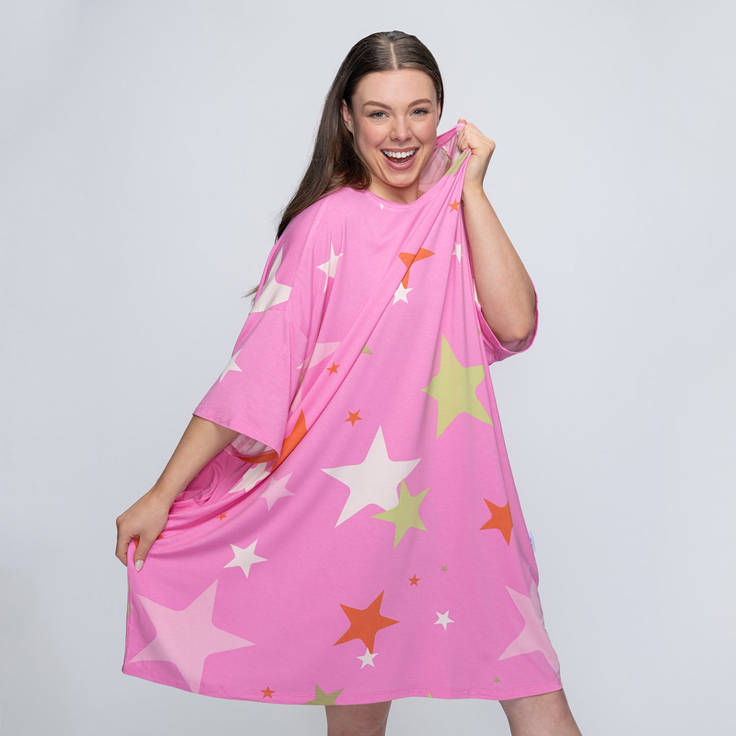Pink Starry Night