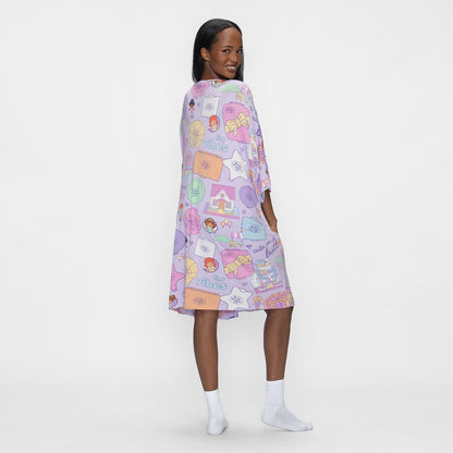 size: Valerie is 5'8.5" wearing a size OSFM