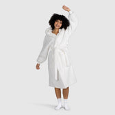 Fluffy White Oodie Robe