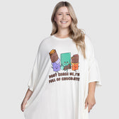 Chocolate Oodie Sleep Tee