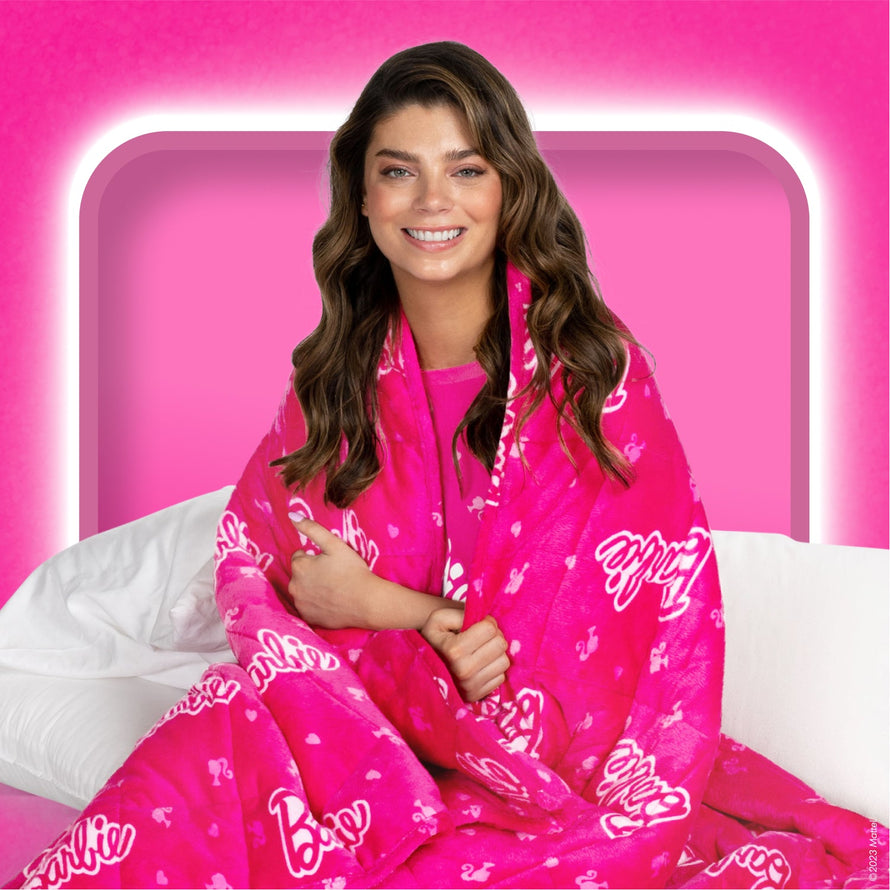 Barbie™ Oodie Weighted Blanket – The Oodie Canada
