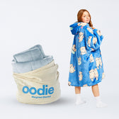 Oodie Blue Weighted Blanket Bundle