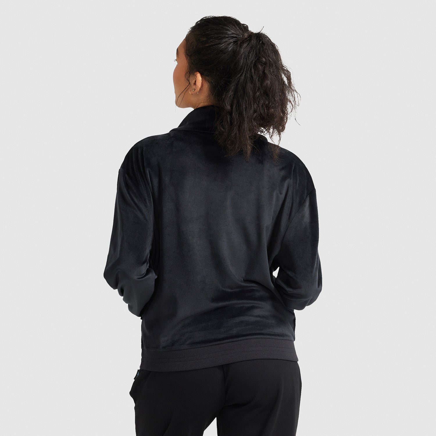 Velour Half Zip Pullover – The Oodie Canada