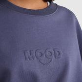 Relaxed Cotton Fleece Crew