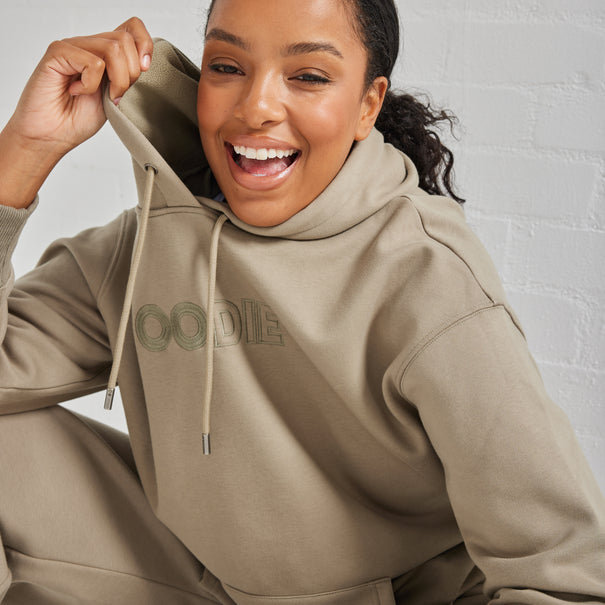 Relaxed Cotton Fleece Hoodie – The Oodie Canada