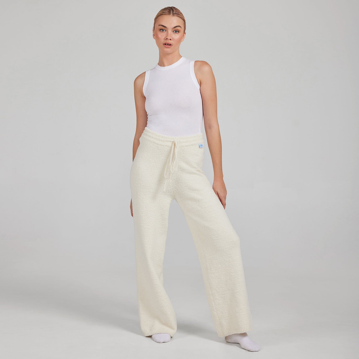 Wide Leg Boucle Knit Pants – The Oodie Canada