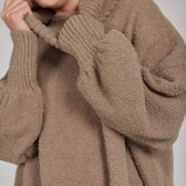 Relaxed Boucle Snood Knit
